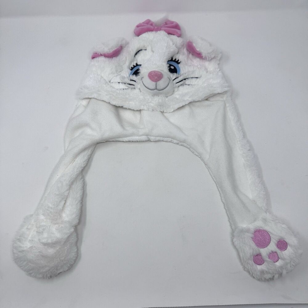 Disney Parks Aristocats Marie Hat Moveable Ears with Dangling Paws Cat One Size